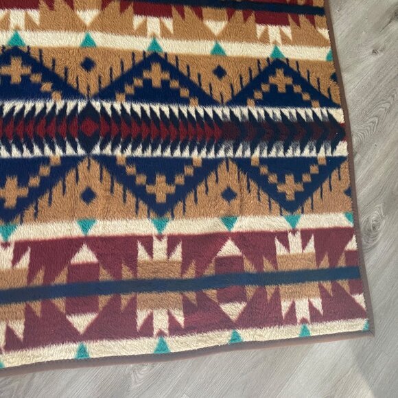 Vintage {77 x 58.5 inches} Vuteks Vokovar Crown Crafts Blanket Acrylic 1989 - Picture 10 of 12
